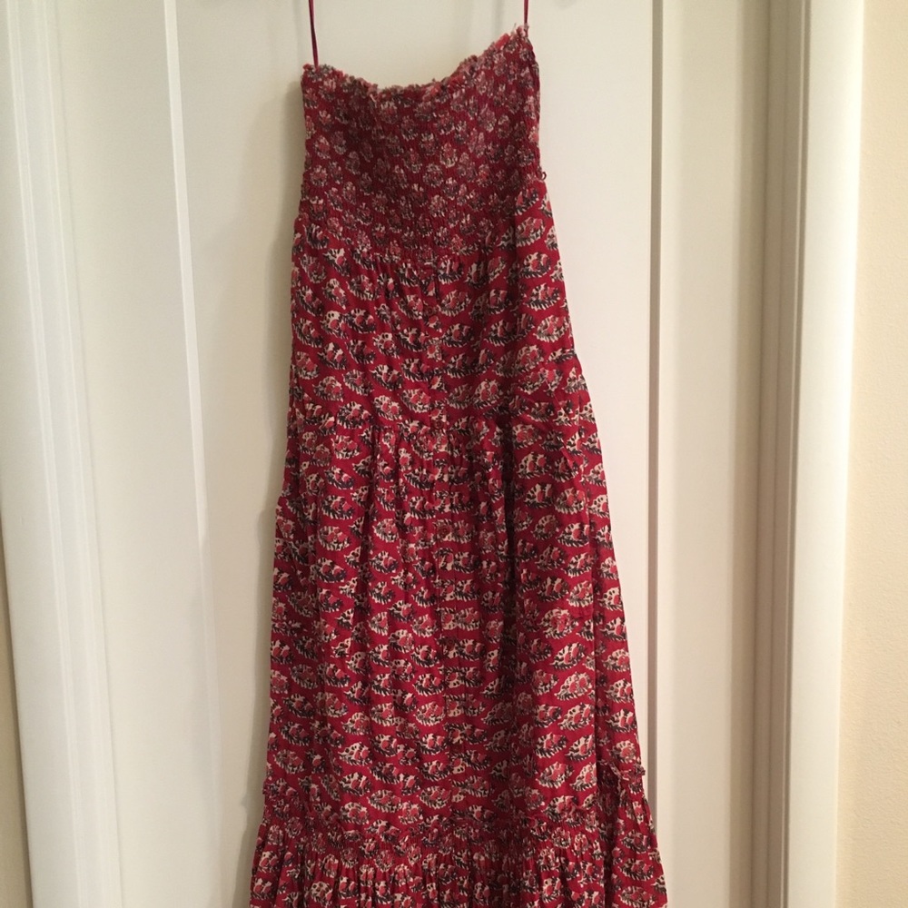 American Eagle Strapless Maxi Dress